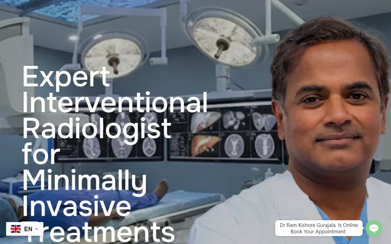 IR4U — interventional radiology homepage hero